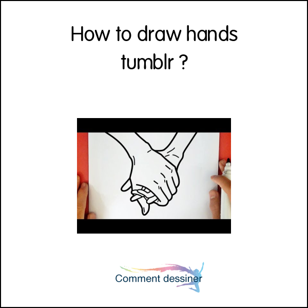 How to draw hands tumblr